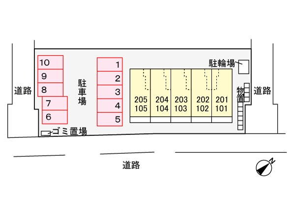 駐車場(駐車場)