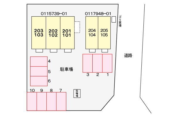 駐車場(駐車場)