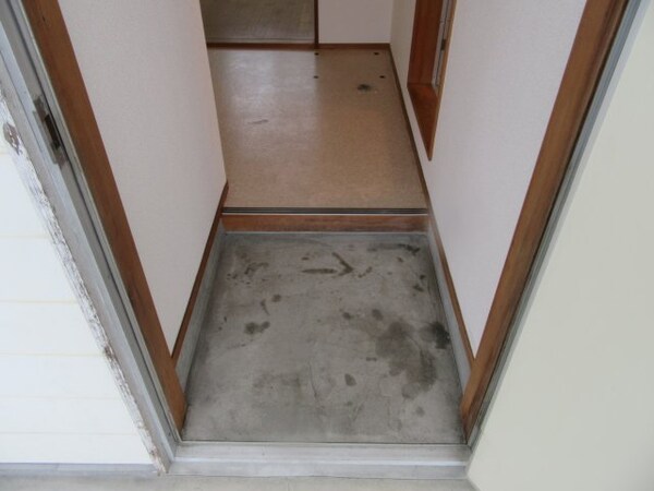 玄関(ゆったりとした玄関です)