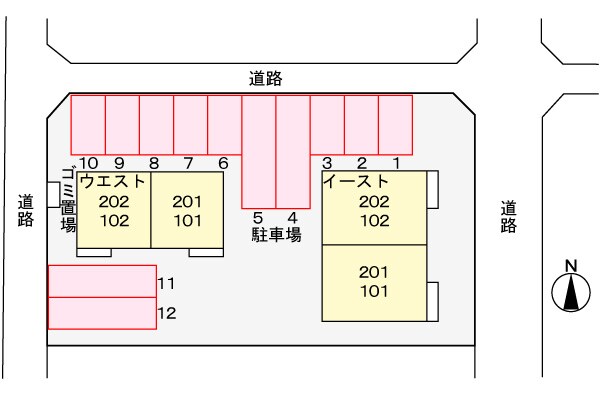 物件外観写真4　(駐車場)