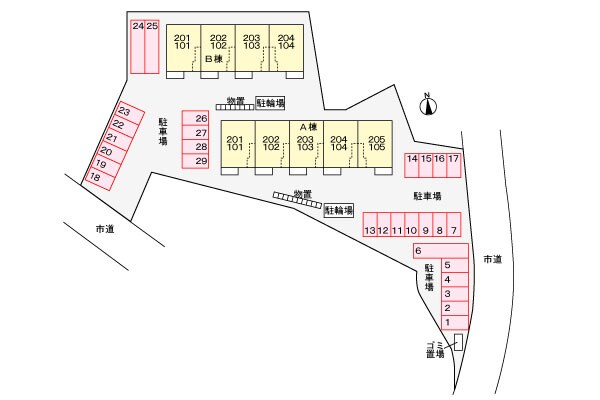 駐車場(駐車場)