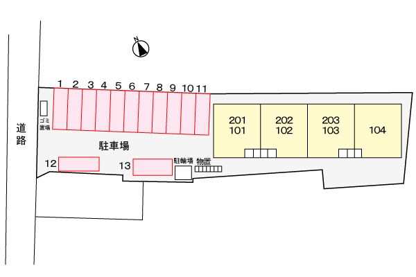 物件外観写真4　(駐車場)