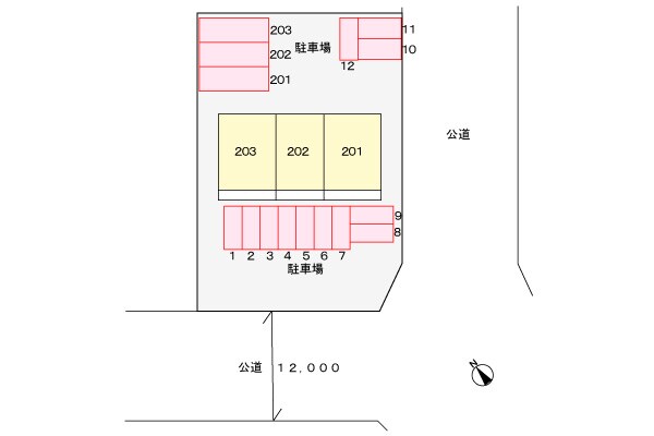 駐車場(駐車場)