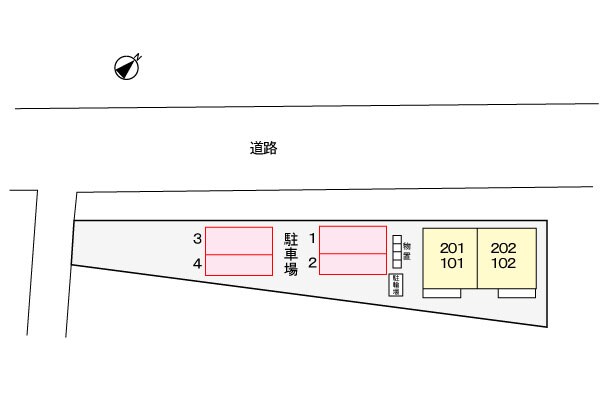 駐車場(駐車場)