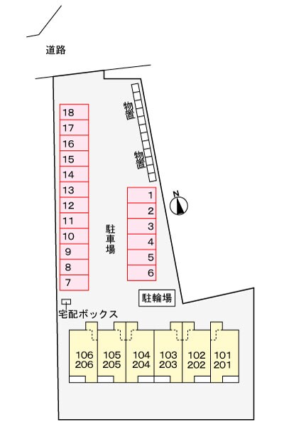 物件外観写真3　(駐車場)