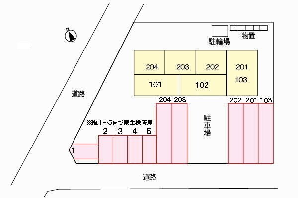 駐車場(駐車場)