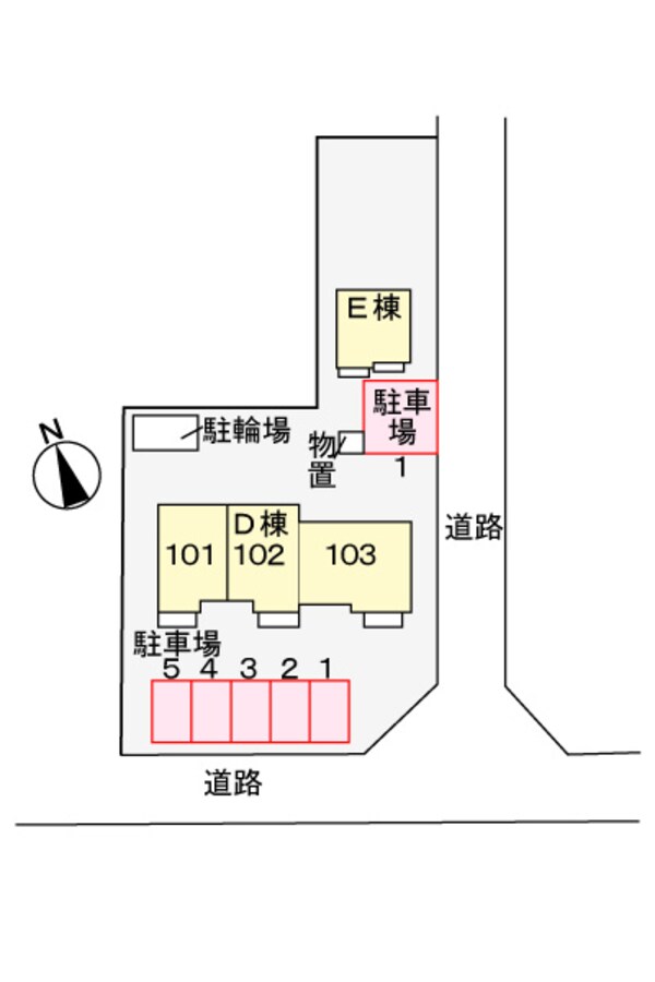 駐車場(駐車場)