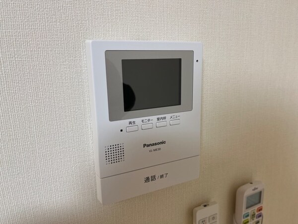 セキュリティ(カメラ付インターホン(イメージ))