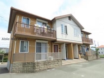 熊本電鉄バス 武蔵ヶ丘中学校前 2階建 築17年の外観写真