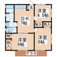 ドリームＳ（578-4）の間取図