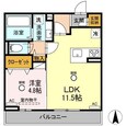 サニーヒルⅡの間取図