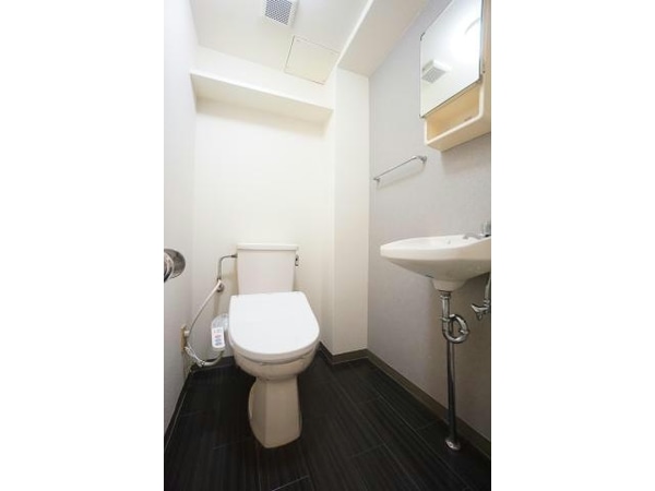 トイレ(トイレに手洗いあり)