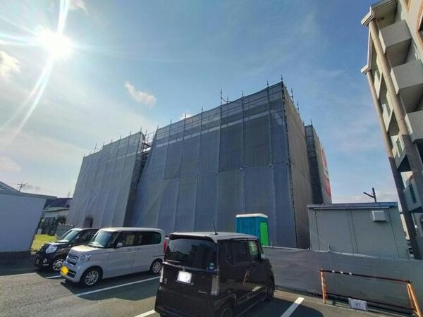 建築中(建築中南側)