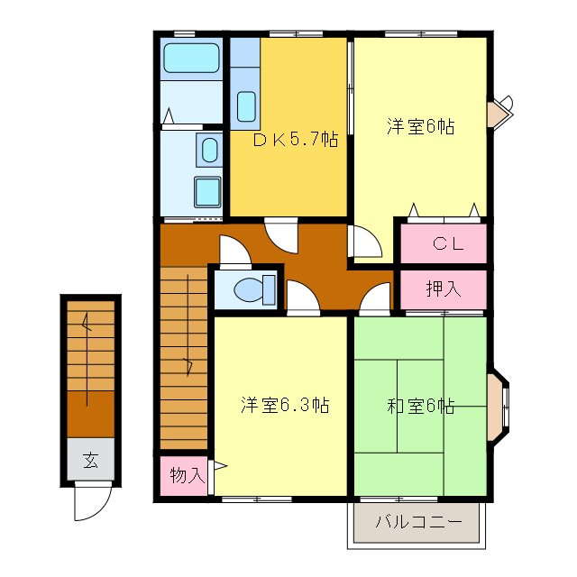 間取図