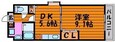 シオン北長瀬の間取図