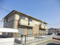 宇野線<宇野みなと線> 大元駅 2階建 築23年の外観写真