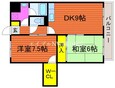 宇野線<宇野みなと線> 大元駅 3階建 築26年の間取図