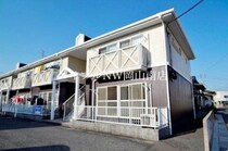 宇野線<宇野みなと線> 備前西市駅 2階建 築34年の外観写真