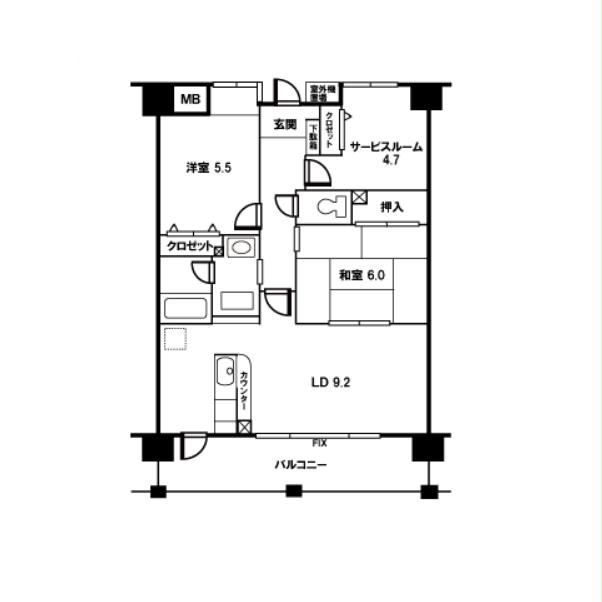 間取図