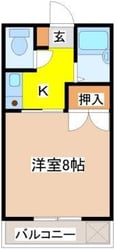 やすおかアパートの間取図