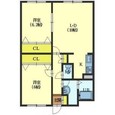 レジデンスkoueiの間取図
