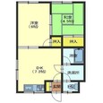 ハイツ名和の間取図