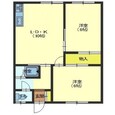 コーポKen3の間取図
