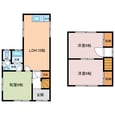町方町戸建の間取図