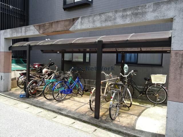 プリベールの駐輪場