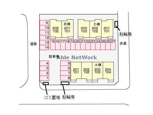物件外観写真8　(敷地図)
