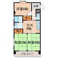 ドミール梅ヶ坪の間取図