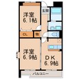 ファインヒル吉根Ａの間取図