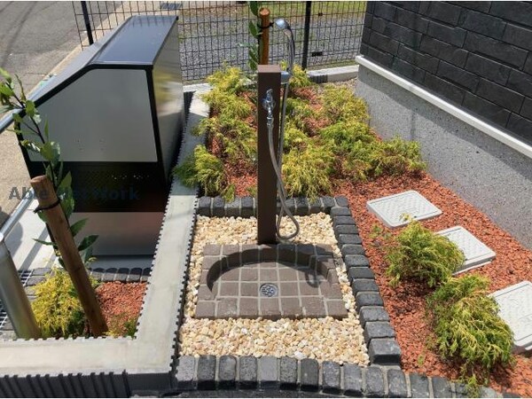 建物設備(ペット足洗い場)