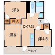 半沢マンションの間取図