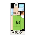 ミナミコーポの間取図