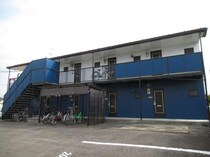 東北本線 郡山駅 2階建 築30年の外観写真