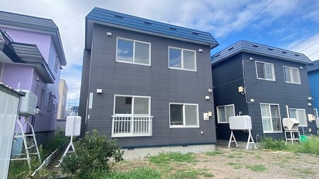 屯田貸家（8-6）外観写真