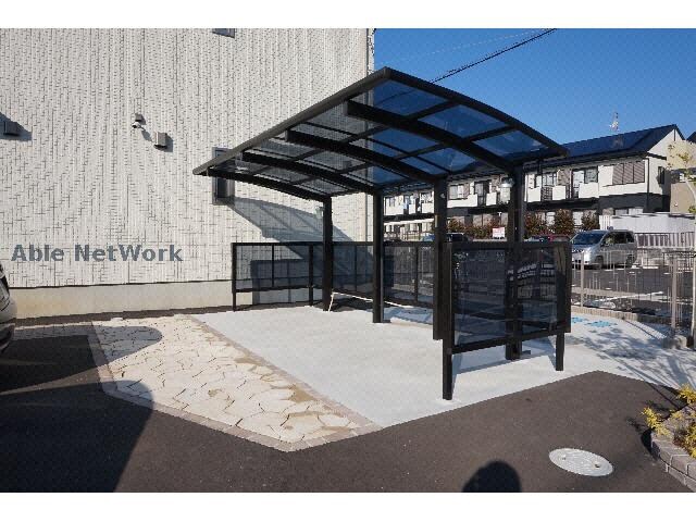 ディアコート桜の駐輪場