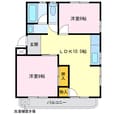 宝マンションの間取図