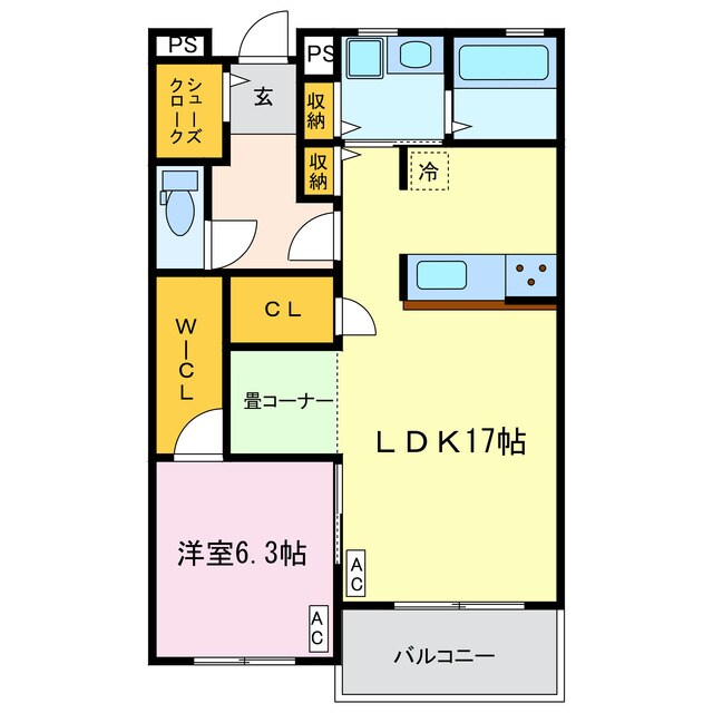 Riviest（リヴィエスト）の間取り図