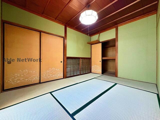 蒲郡市神明町貸家の収納(和室6帖)