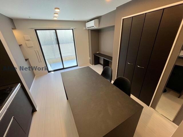 額田郡幸田町賃貸アパート新築工事のリビングダイニング