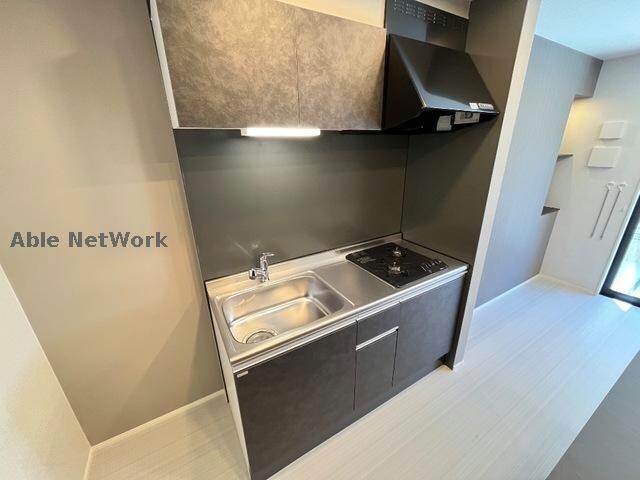 額田郡幸田町賃貸アパート新築工事のキッチン