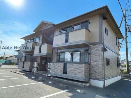 クローバーハイツB（高崎市中泉町）外観写真