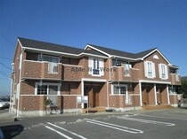 名鉄西尾線 福地駅 2階建 築20年の外観写真