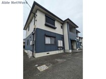 名鉄西尾線 桜町前駅 2階建 築26年の外観写真