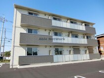 名鉄西尾線 桜町前駅 3階建 築6年の外観写真