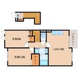 近鉄難波線・奈良線 近鉄奈良駅 2階建 築14年の間取図