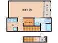 近鉄難波線・奈良線 新大宮駅 2階建 築11年の間取図