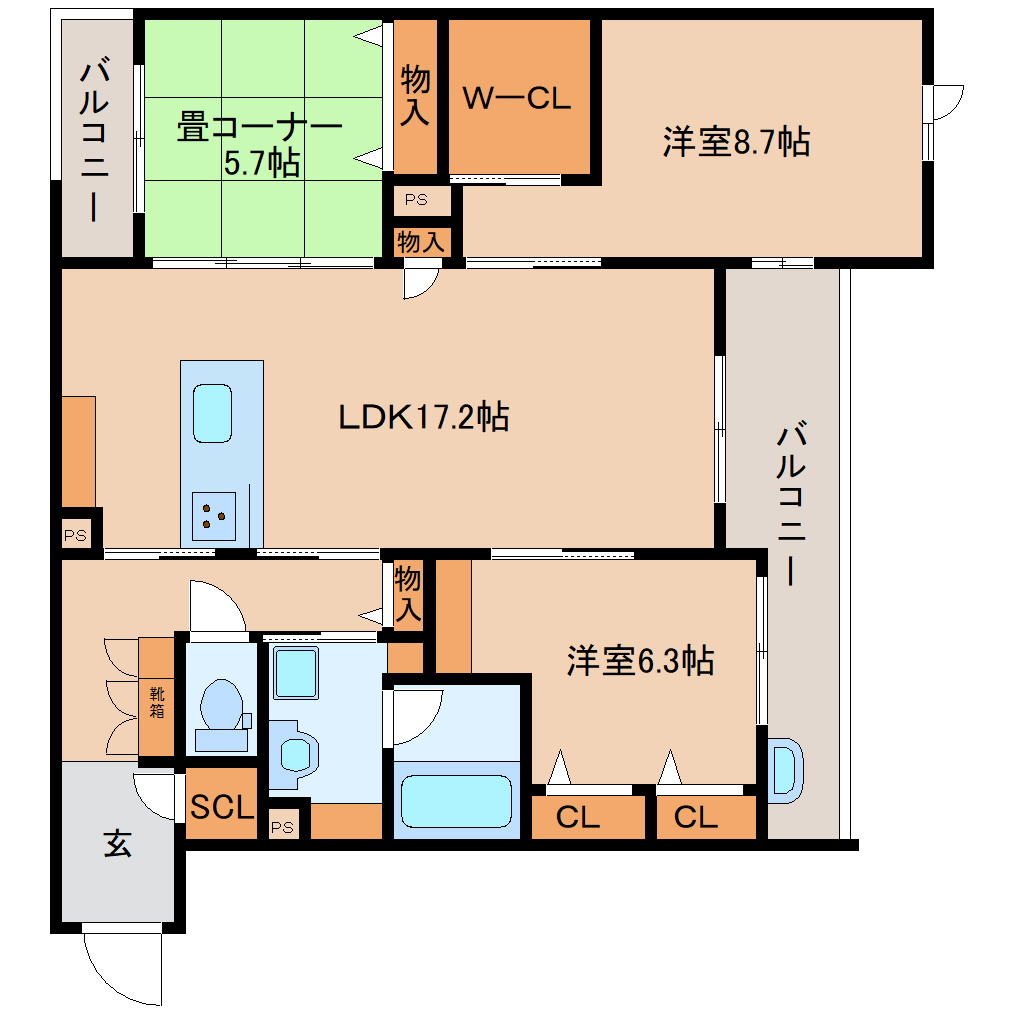 間取図